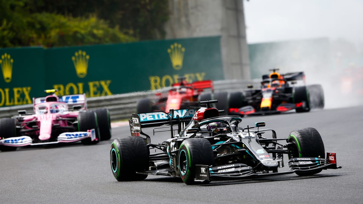 Hamilton Wins In Hungary, Verstappen Crashes