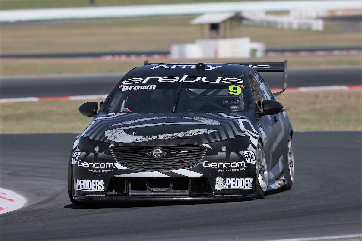 Brown On Top At Winton Supercars Test