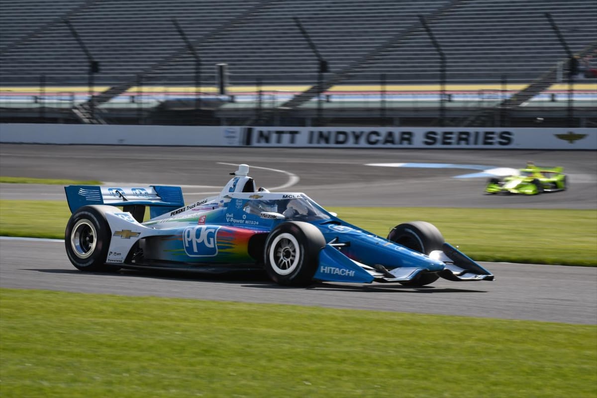 Scott Solid At Indy