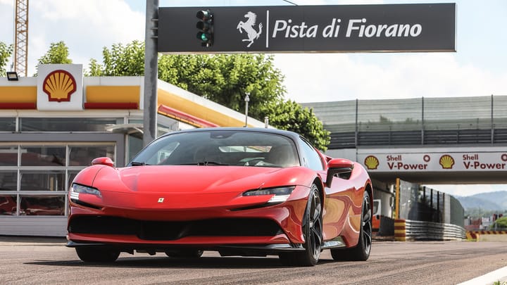 A Hybrid With Ferrari Fire