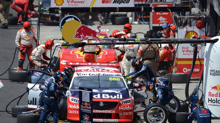 Bathurst Pitstop Drama