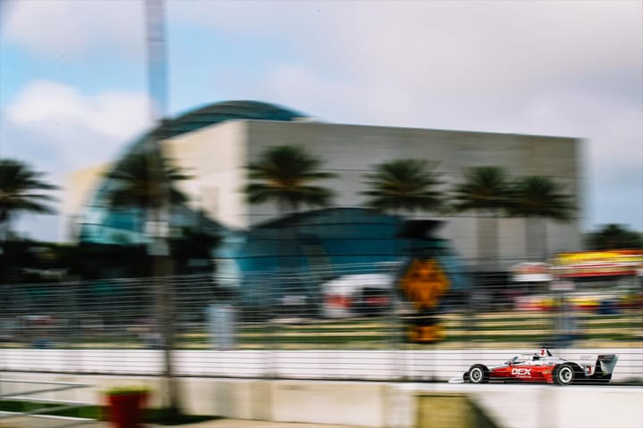 Scott McLaughlin Solid In St Pete